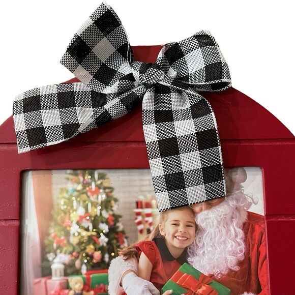 Malden International Round”MERRY EVERYTHING” Photo Frame - Hold 4” x 6” photo - Picture 6 of 10